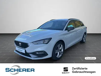 Gebraucht Seat Leon FR 150 PS (110 kW) 2025 Glacial weiß metallic (metallic) Limousine