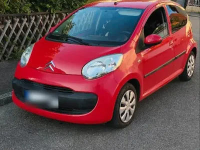 Gebraucht Citroën C1 68 PS (50 kW) 2009 Rot Kleinwagen