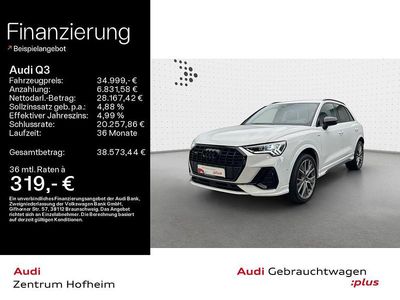 Gletscherweiß metallic Gebraucht 2022 Audi Q3 S-Line SUV | 34.999 € (Fairer Preis)