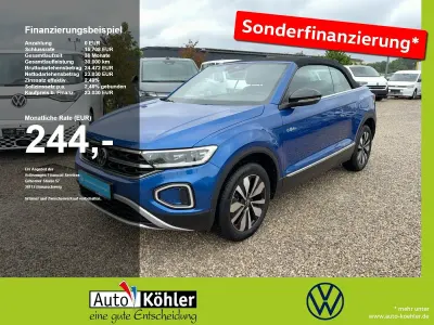 Gebraucht VW T-Roc Goal 116 PS (85 kW) 2025 Ravennablau schwarz SUV