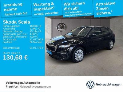 Gebraucht Skoda Scala Essence 116 PS (85 kW) 2025 Schwarz Kleinwagen