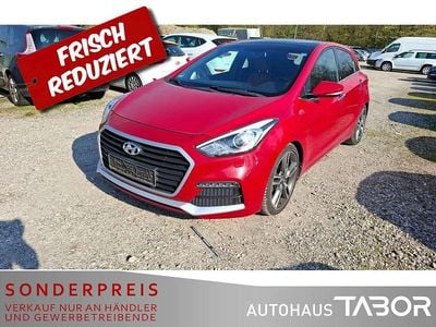 Usata Hyundai i30 Turbo 186 CV (136 kW) 2015 Rosso Berlina