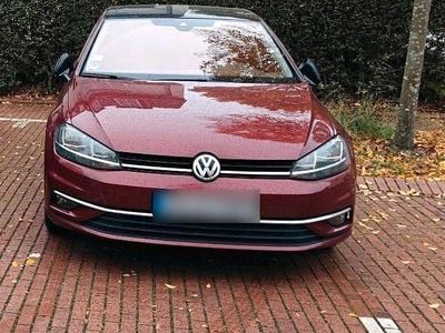 Usata VW Golf VII 150 CV (110 kW) 2019 Rosso Utilitaria