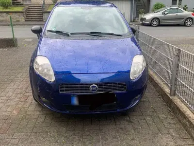 Gebraucht Fiat Grande Punto Active 77 PS (56 kW) 2008 Blau Kleinwagen