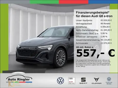 Używany Audi Q8 e-tron S-Line 250 kW (340 KM) 2024 Szary SUV