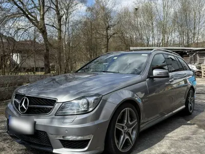 Brugt Mercedes C63 AMG AMG 455 HK (334 kW) 2014 Grå Stationcar