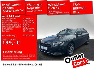 Brugt Audi A4 Performance 204 HK (150 kW) 2023 Grå Stationcar