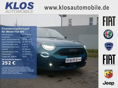 Neu Fiat 600 Icon 110 PS (80 kW) 2026 Blau SUV