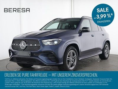 Blau Gebraucht 2024 Mercedes GLE300 AMG SUV | 77.580 € (Etwas zu teuer)