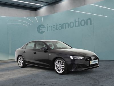 Schwarz Gebraucht 2023 Audi A4 S-Line Limousine | 37.250 € (Fairer Preis)