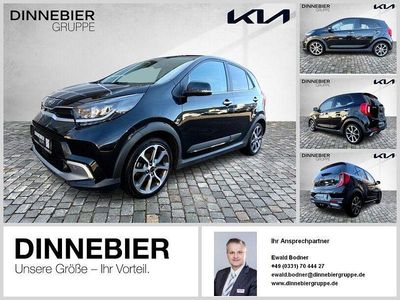 Gebraucht Kia Picanto X-Line 101 PS (74 kW) 2021 Schwarz (metallic) Kleinwagen