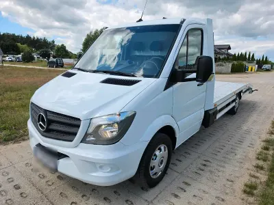 Gebraucht Mercedes Sprinter 163 PS (119 kW) 2018 Weiß Van