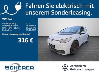 Usata VW ID.3 Pro 107 kW (146 CV) 2022 Bianco Utilitaria