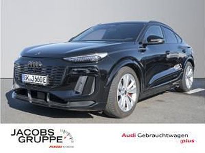 Gebraucht Audi Q6 e-tron S-Line 284 kW (387 PS) 2025 Schwarz (schwarz / mythosschwarz) SUV