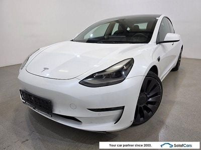 Gebraucht Tesla Model 3 Performance 359 kW (489 PS) 2021 Weiß Limousine
