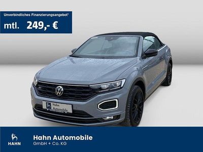 Gebraucht VW T-Roc Cabriolet R-line 150 PS (110 kW) 2021 Mondsteingrau Cabrio