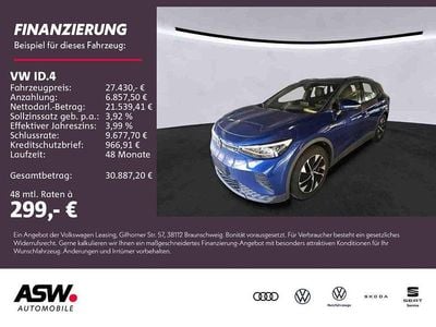Blue dusk metallic Gebraucht 2022 VW ID.4 Pro Performance SUV | 27.430 € (Guter Preis)