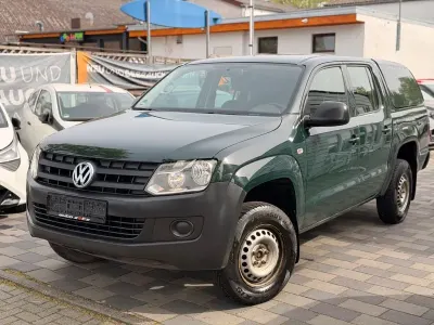 Second-hand VW Amarok 140 CP (102 kW) 2015 Verde Pickup