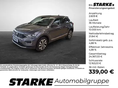 Gebraucht VW T-Roc Style 116 PS (85 kW) 2021 Grau SUV