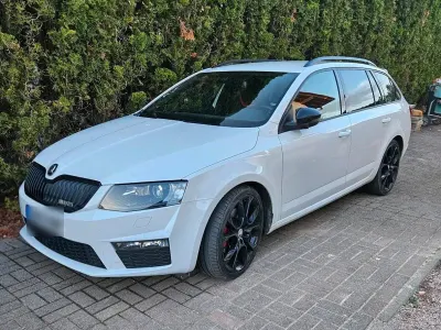 Gebraucht Skoda Octavia RS 184 PS (135 kW) 2016 Weiß Kombi