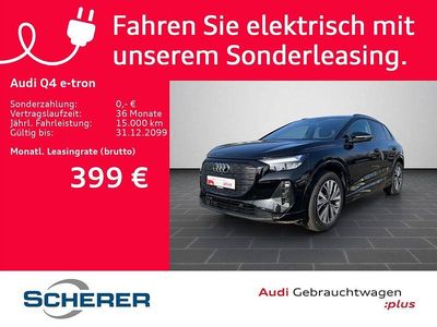 Gebraucht Audi Q4 e-tron Ambiente 125 kW (170 PS) 2022 Mythosschwarz metallic (metallic) SUV