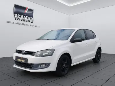 Gebraucht VW Polo Trendline 86 PS (63 kW) 2010 Weiß Kleinwagen