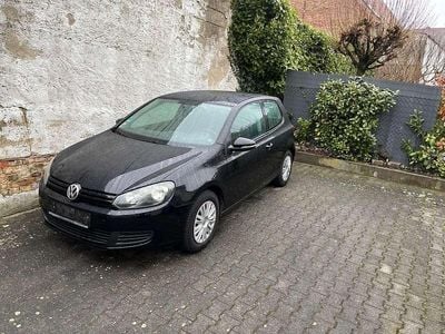 Gebraucht VW Golf VI Trendline 80 PS (58 kW) 2009 Schwarz Kleinwagen