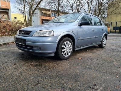 Gebraucht Opel Astra Njoy 101 PS (74 kW) 2003 Blau Limousine