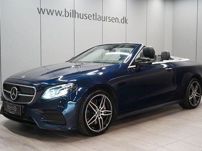 Blau Gebraucht 2020 Mercedes E450 Cabrio | 50.000 € (Teuer)