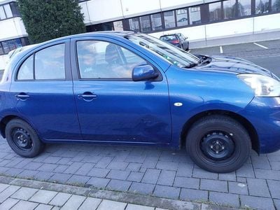 Gebraucht Nissan Micra 80 PS (58 kW) 2014 Blau Kleinwagen
