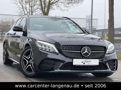 Gebraucht Mercedes C220 AMG line 194 PS (142 kW) 2020 Obsidianschwarz Kombi