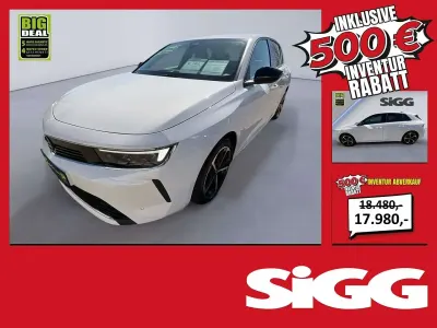 Gebraucht Opel Astra Elegance 131 PS (96 kW) 2023 Jade weiss Kleinwagen
