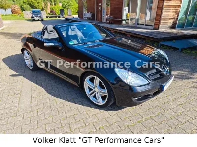 Gebraucht Mercedes SLK200 163 PS (119 kW) 2006 Schwarz Cabrio