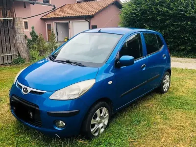 Gebraucht Hyundai i10 Style 67 PS (49 kW) 2009 Blau Kleinwagen