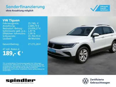 Gebraucht VW Tiguan Life 150 PS (110 kW) 2023 Pure white SUV