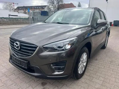 Gebraucht Mazda CX-5 Exclusive-Line 150 PS (110 kW) 2015 Grau SUV