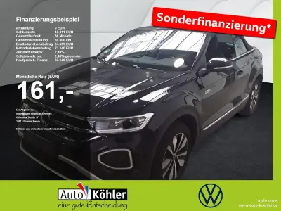 Gebraucht VW T-Roc Goal 116 PS (85 kW) 2025 Deep black perleffekt schwarz SUV