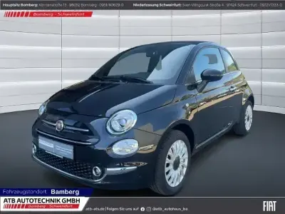 Brugt Fiat 500 Dolcevita 71 HK (52 kW) 2024 Sort Cabriolet