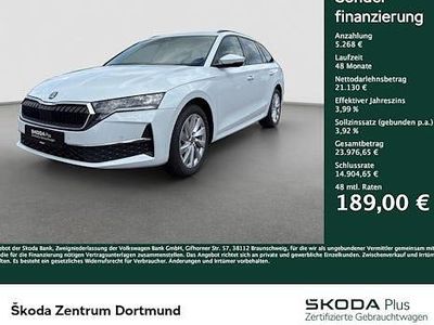 Gebraucht Skoda Octavia Selection 150 PS (110 kW) 2024 Weiß Kombi