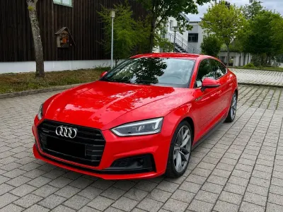 Gebraucht Audi A5 Sportback Sport 190 PS (139 kW) 2019 Rot Kleinwagen