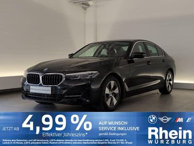 Gebraucht BMW 530 Sport Line 286 PS (210 kW) 2022 Black sapphire metallic Limousine