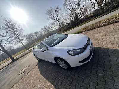 Gebraucht VW Golf Cabriolet Exclusive 140 PS (102 kW) 2012 Weiß Cabrio