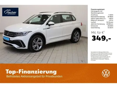 Używany VW Tiguan R-line 150 KM (110 kW) 2024 Biały SUV
