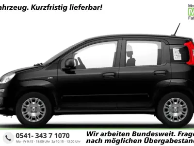 Neu Fiat Panda Icon 65 PS (47 kW) 2026 Cinema schwarz Kleinwagen