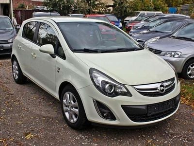 Gebraucht Opel Corsa 69 PS (50 kW) 2012 Grün Kleinwagen