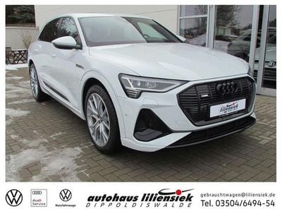 Gebraucht Audi e-tron S-Line 300 kW (408 PS) 2023 Weiß SUV