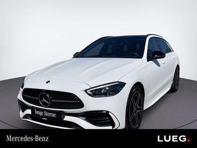 Second-hand Mercedes C300e Night 313 CP (230 kW) 2022 Alb Break