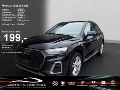 Gebraucht Audi Q5 S-Line 265 PS (194 kW) 2022 Mythosschwarz metallic SUV
