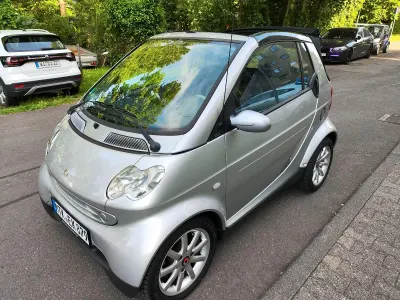 Gebraucht Smart ForTwo Cabrio 61 PS (44 kW) 2006 Silber Cabrio