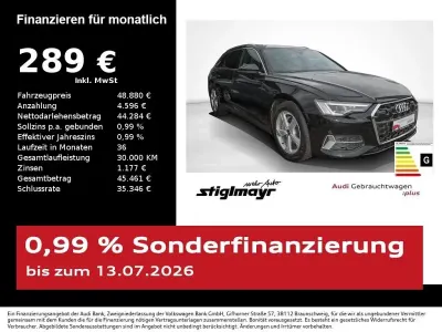 Gebraucht Audi A6 Advanced Plus 265 PS (194 kW) 2025 Mythosschwarz metallic Kombi